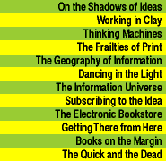  On the Shadows of Ideas