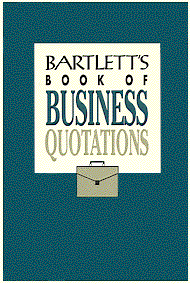 Bartlett's Business Quotations large cover